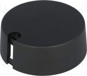 OKW Knob; with pointer; plastic; Øshaft: