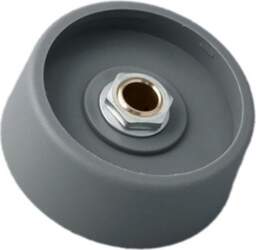 OKW Knob; without pointer; polyamide; Øshaft:
