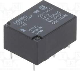 OMRON Electronic Components Relay: electromagnetic; Ucoil: