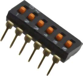 OMRON Electronic Components Switch: DIP-SWITCH; Poles