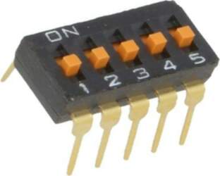 OMRON Electronic Components Switch: DIP-SWITCH; Poles