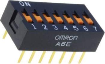 OMRON Electronic Components Switch: DIP-SWITCH; Poles