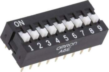 OMRON Electronic Components Switch: DIP-SWITCH; Poles