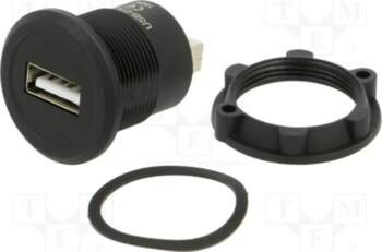 ONPOW Adapter; USB A socket,both