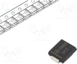 ONSEMI Diode: Schottky rectifying; SMC; SMD