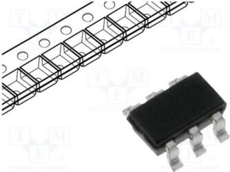 ONSEMI Diode: TVS array; 6V; 25A