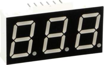 OPTO Plus LED Display: LED; 7-segment