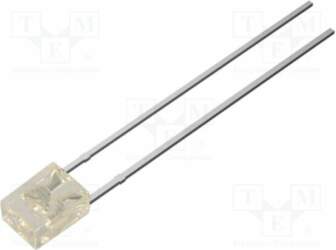 OPTOSUPPLY LED; blue; rectangular; 2x3x4mm; 150mcd