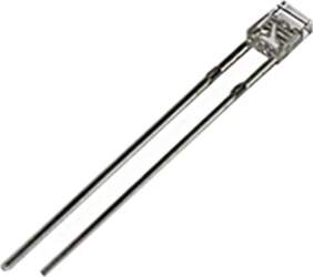 OPTOSUPPLY LED; red; rectangular; 2x3x4mm; 330÷450mcd