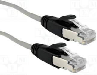 Patch cord; Cat 6a; both sides
