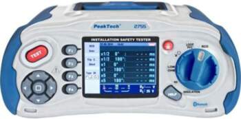 PEAKTECH Meter: appliance meter; LCD TFT