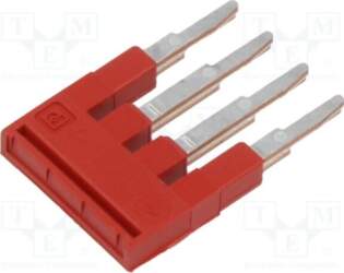 PHOENIX CONTACT Comb bridge; red; terminals: