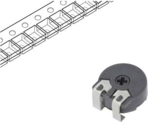 PIHER Potentiometer: mounting; 100kΩ; single turn