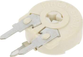 PIHER Potentiometer: mounting; 100kΩ; single turn