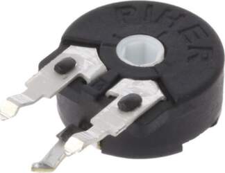 PIHER Potentiometer: mounting; 1kΩ; single turn