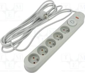 PLASTROL Plug socket strip: protective; Sockets: