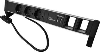 Plenty PDU DT 3XTYPEF+2X USB+2X EMPTY