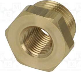 PNEUMAT Thread adapter; brass; Int.thread: