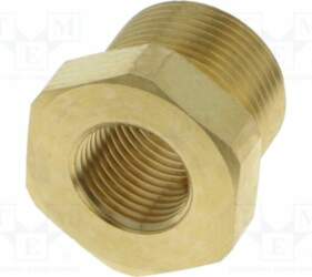 PNEUMAT Thread adapter; brass; Int.thread: