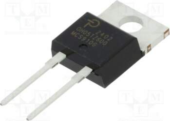 POWER INTEGRATIONS Diode: rectifying; THT; 600V