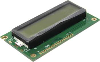 POWERTIP Display: LCD; alphanumeric; STN Positive