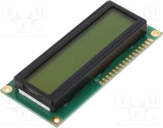POWERTIP Display: LCD; alphanumeric; STN Positive