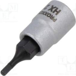 PROXXON Socket: hex key-bit; HEX 2mm