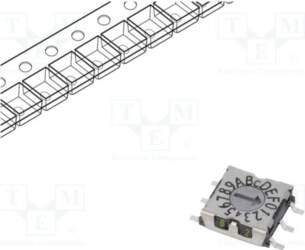 PTR HARTMANN Encoding switch; HEX/BCD; Pos: