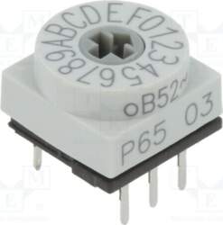PTR HARTMANN Encoding switch; HEX/BCD; Pos: