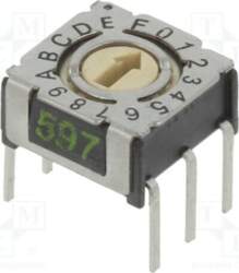 PTR HARTMANN Encoding switch; HEX/BCD; Pos: