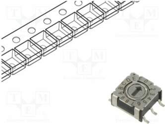 PTR HARTMANN Encoding switch; HEX/BCD; Pos: