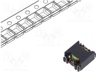 PULSE Common mode; 40mΩ; SMD; 770mH