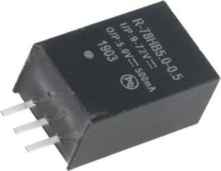 RECOM Converter: DC/DC; 2.5W; Uin:
