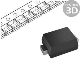 ROHM SEMICONDUCTOR Diode: Schottky rectifying; SOD923