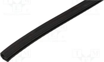 RST ROZTOCZE Gasket; EPDM; black; L: