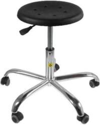 RT WORK Stool; ESD; Seat dim: