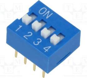 Same Sky® Switch: DIP-SWITCH; Poles number: