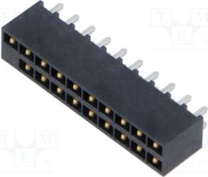 SAMTEC Connector: PCB-cable/PCB; socket; male; PIN: