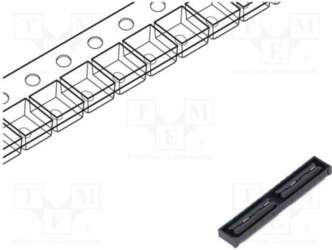 SAMTEC Connector: PCB to PCB; socket