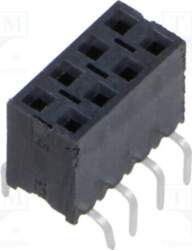 SAMTEC Connector: pin strips; socket; female