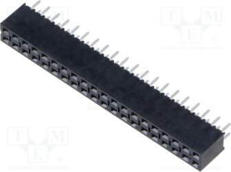 SAMTEC Connector: pin strips; socket; female