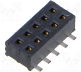 SAMTEC Connector: pin strips; socket; female