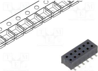 SAMTEC Connector: pin strips; socket; female