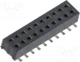 SAMTEC Connector: pin strips; socket; female