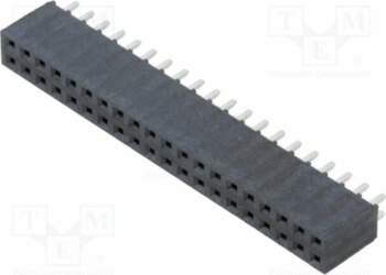 SAMTEC Connector: pin strips; socket; female