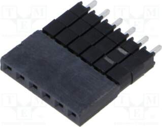 SAMTEC Connector: pin strips; socket; male
