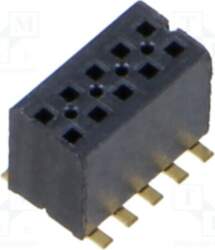 SAMTEC Connector: pin strips; socket; male