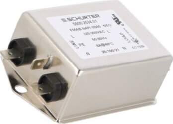 SCHURTER Filter: anti-interference; single-phase; 250VAC; Ioper