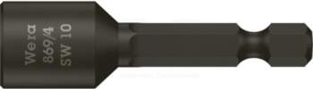 Screwdriver bit; 6-angles socket; 1/4"; HEX
