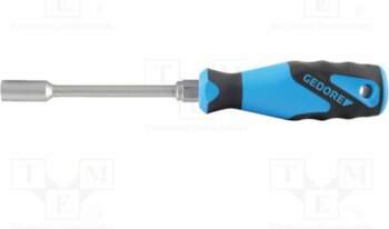 Screwdriver: standard; 6-angles socket; 7mm; Blade